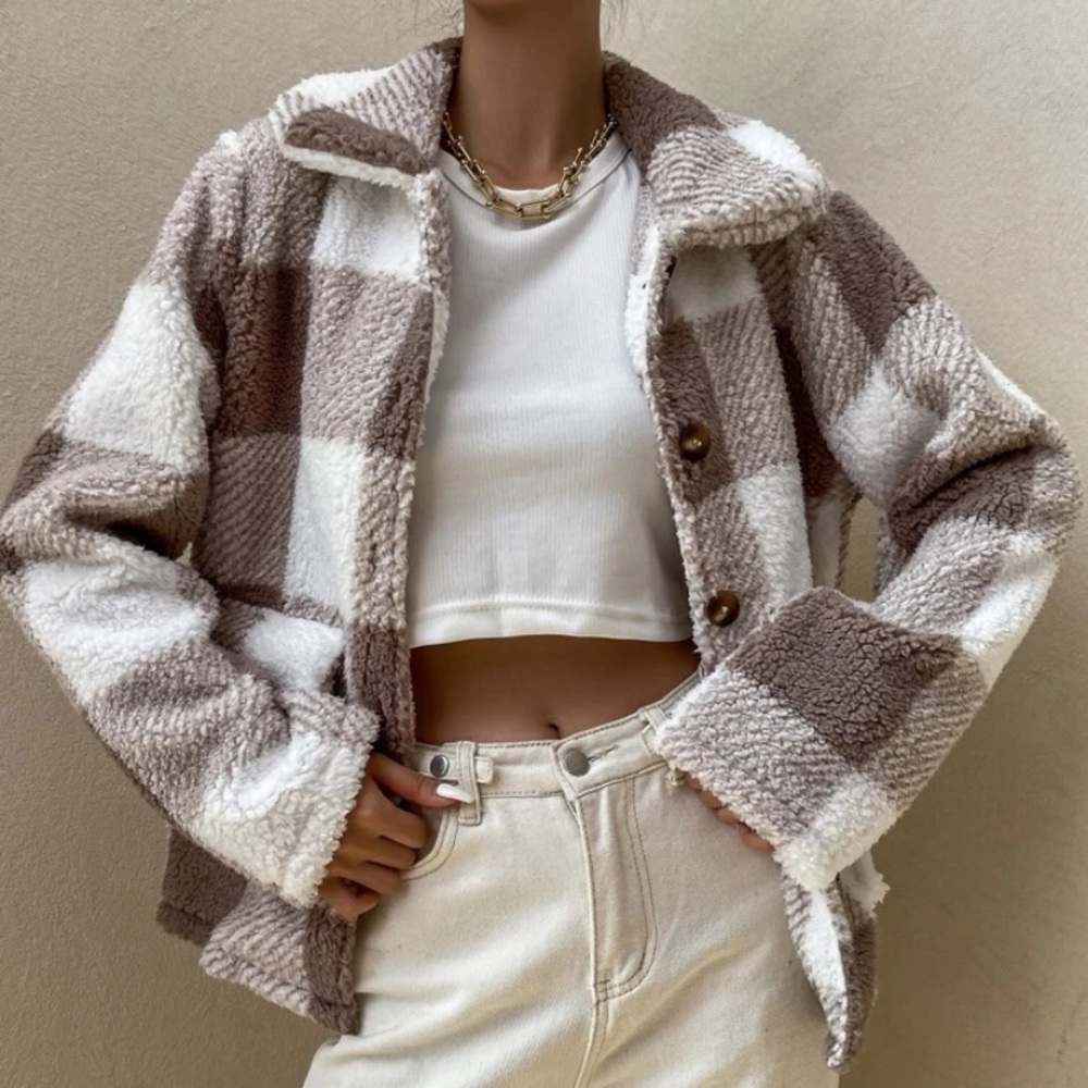 Fuzzy Sherpa Jacket